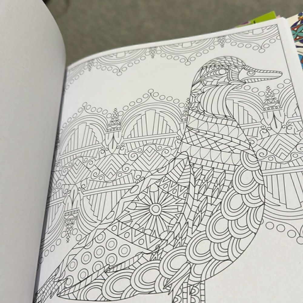 4 Adult coloring books - Picture 2 of 2
